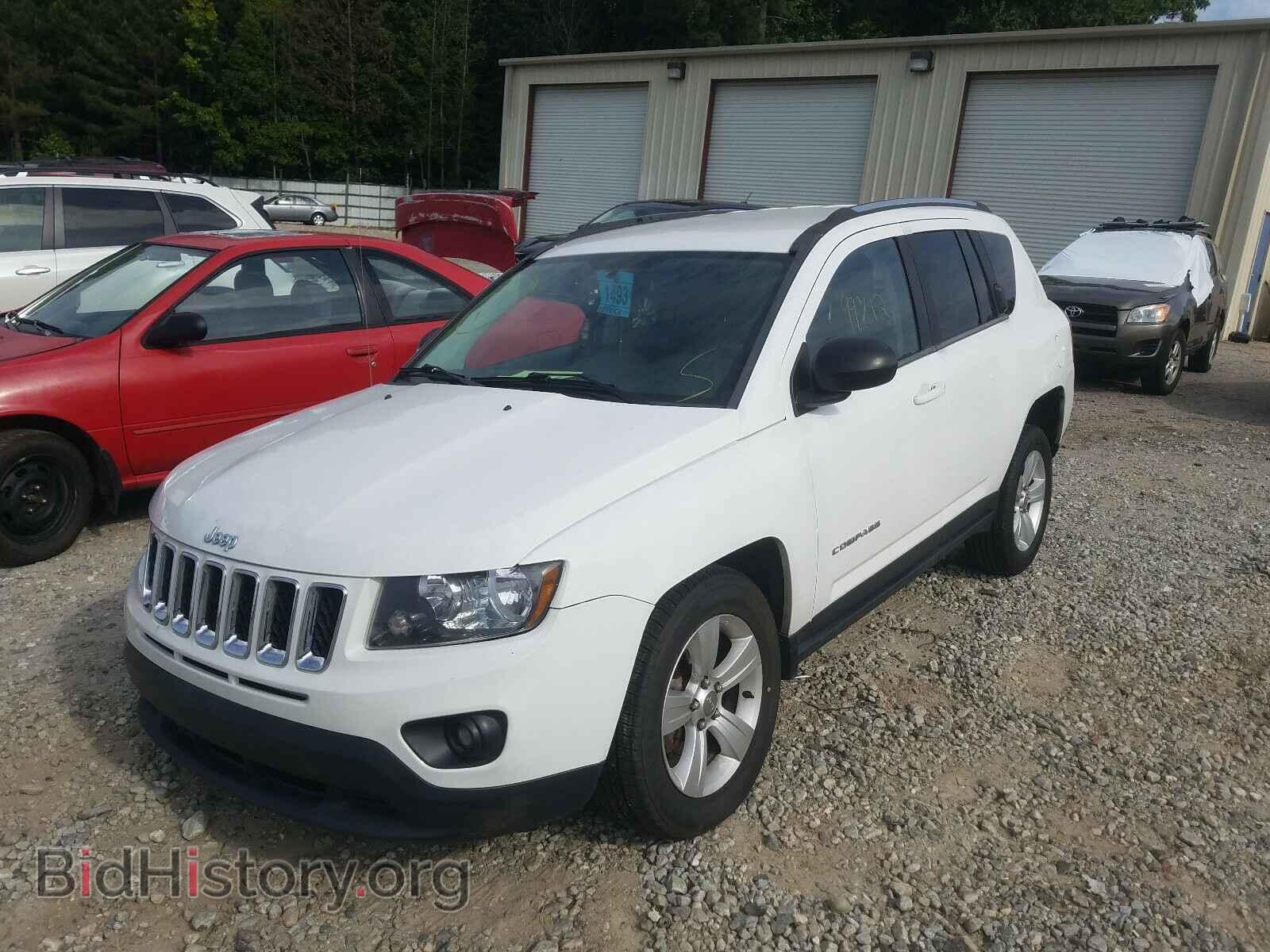 2014 JEEP COMPASS - VIN: 1C4NJCBB8ED537881 - Фото 2