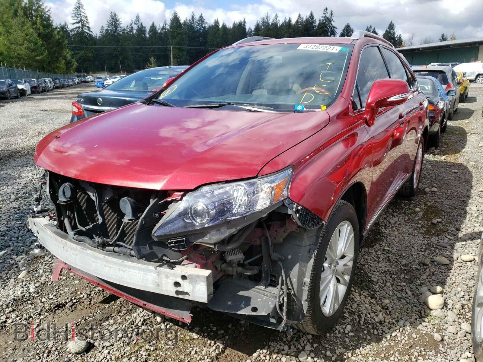 2010 LEXUS RX450 - VIN: JTJBC1BA2A2015601 - Фото 2
