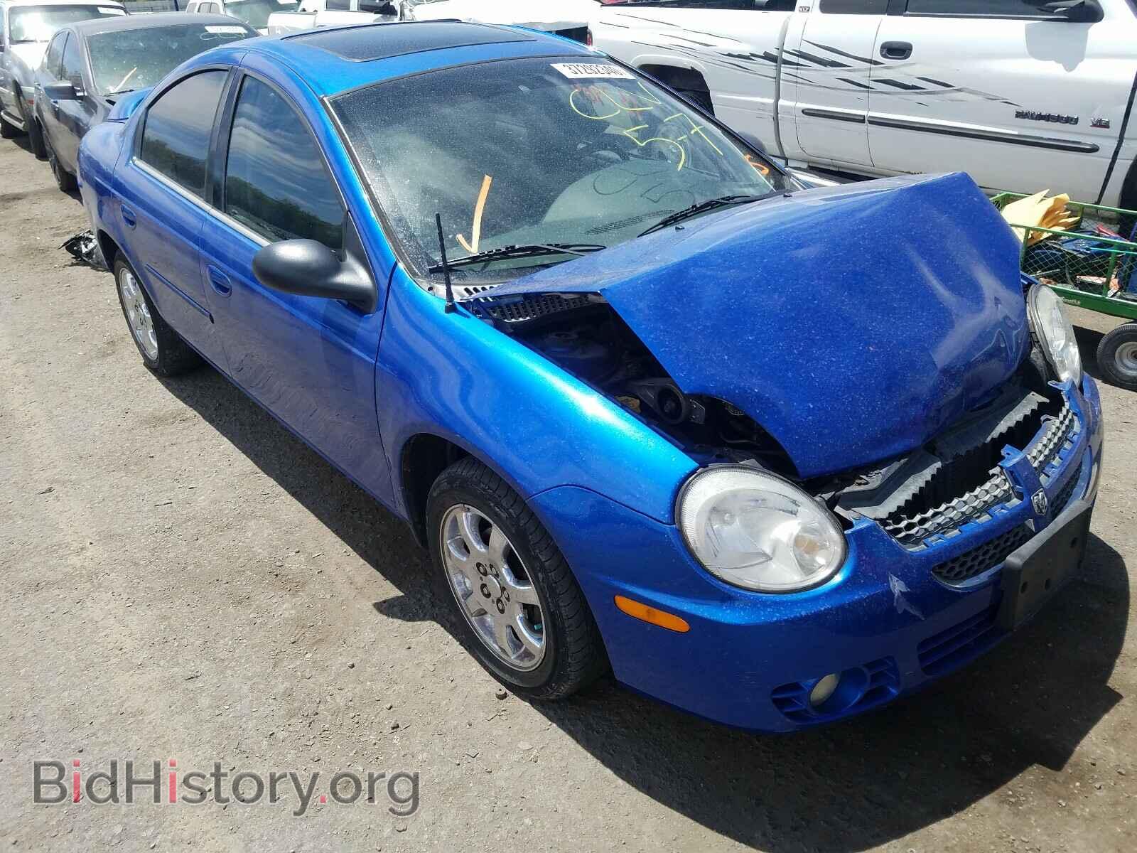 Фотография 1B3ES56CX4D634852 - DODGE NEON 2004