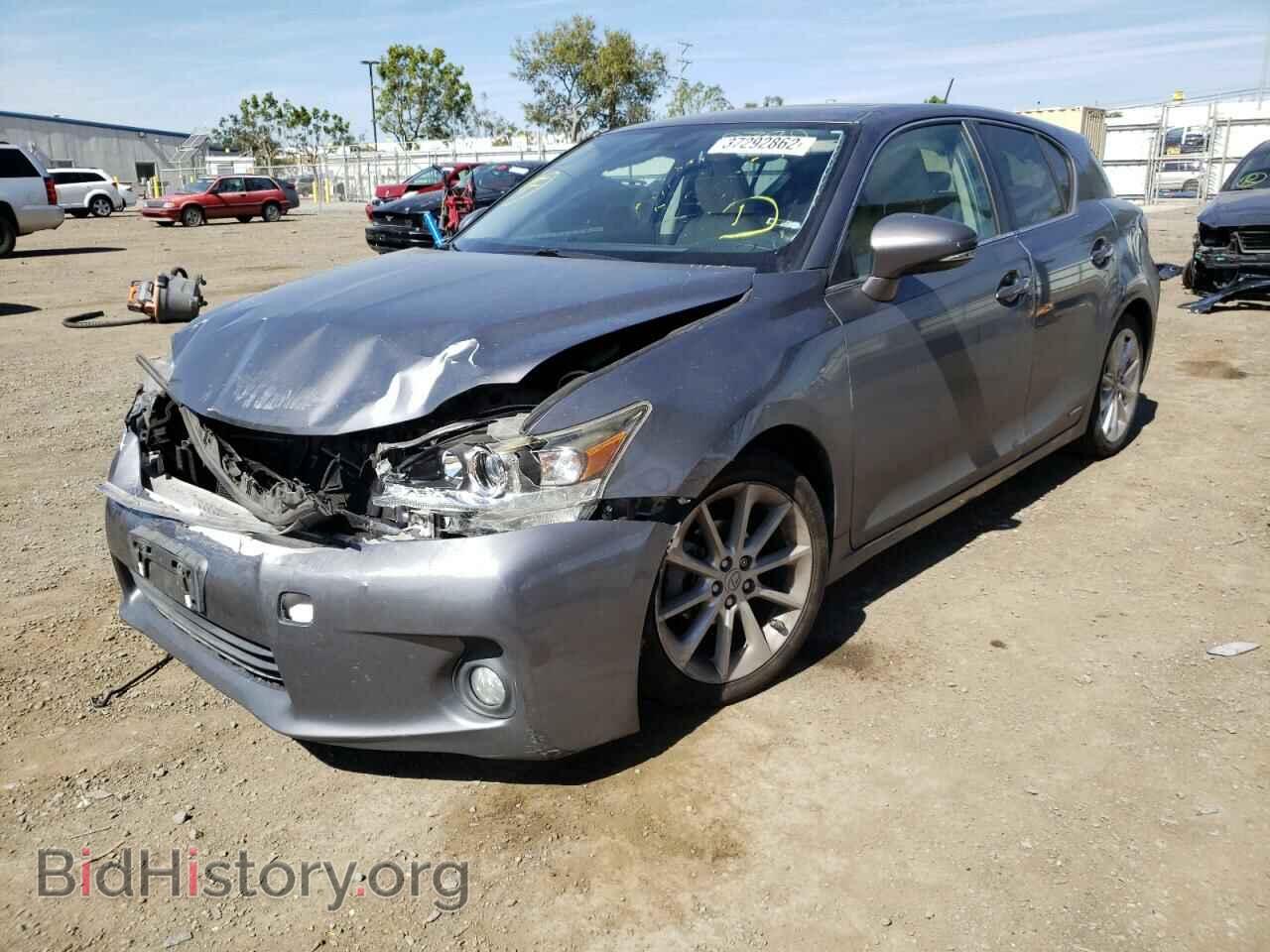 2013 LEXUS CT 200 - VIN: JTHKD5BHXD2170792 - Фото 2