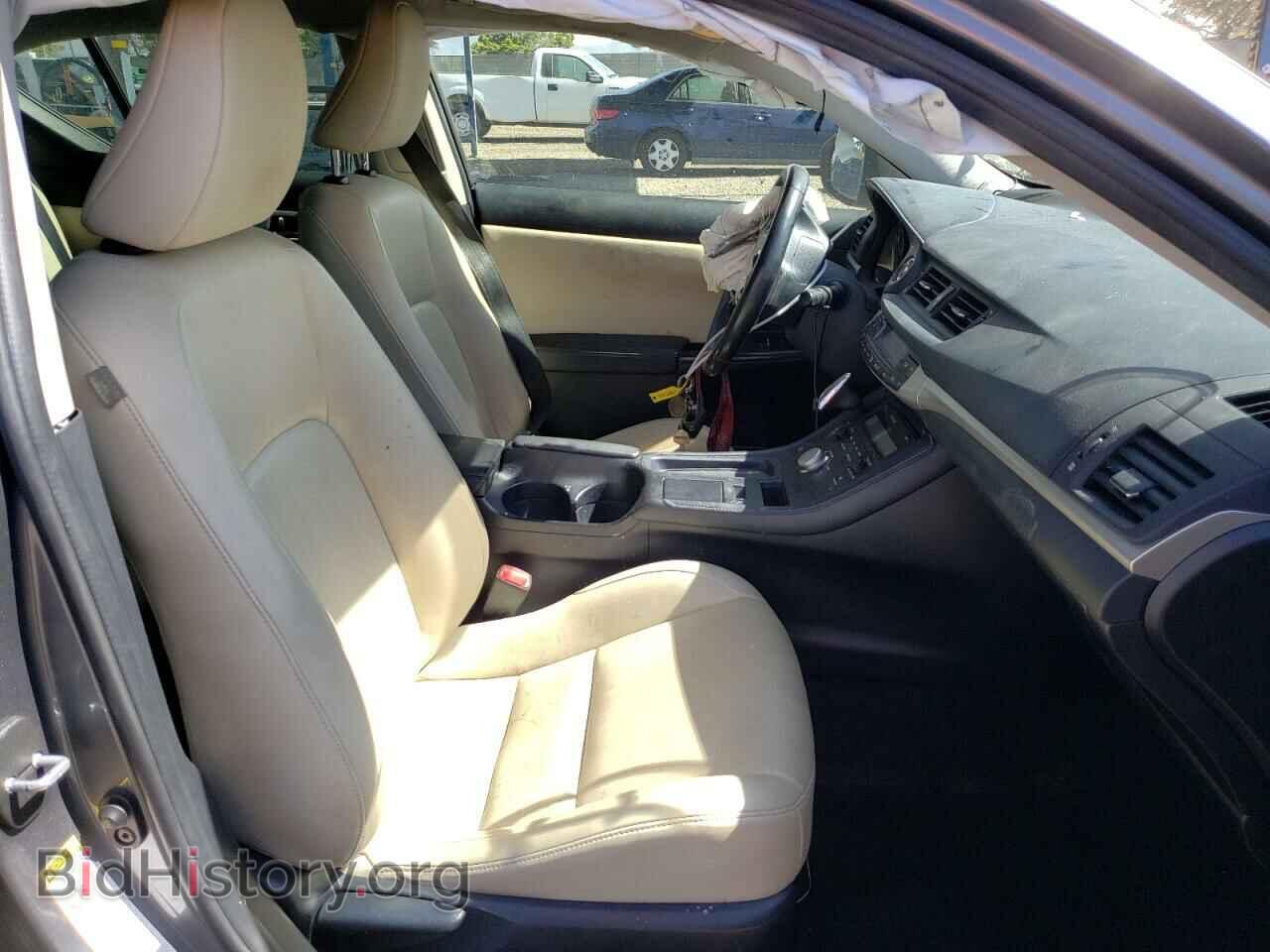 2013 LEXUS CT 200 - VIN: JTHKD5BHXD2170792 - Фото 5