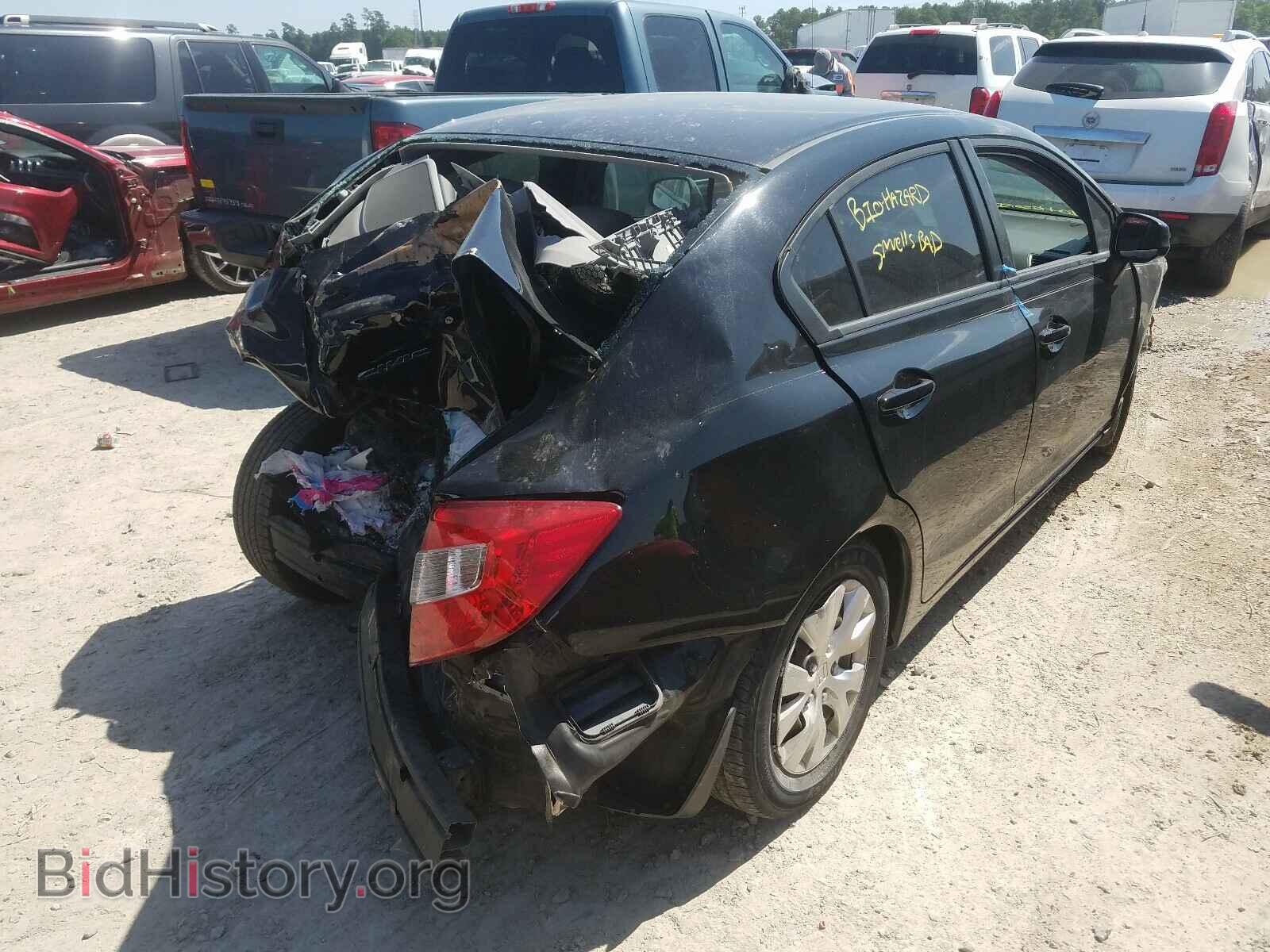 2012 HONDA CIVIC - VIN: 19XFB2F57CE016680 - Фото 4