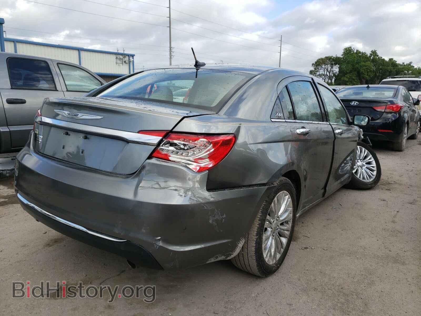 2012 CHRYSLER 200 - VIN: 1C3CCBCG0CN152252 - Фото 4