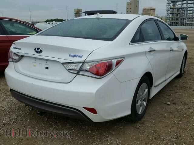 2012 HYUNDAI SONATA - VIN: KMHEC4A43CA057454 - Фото 4