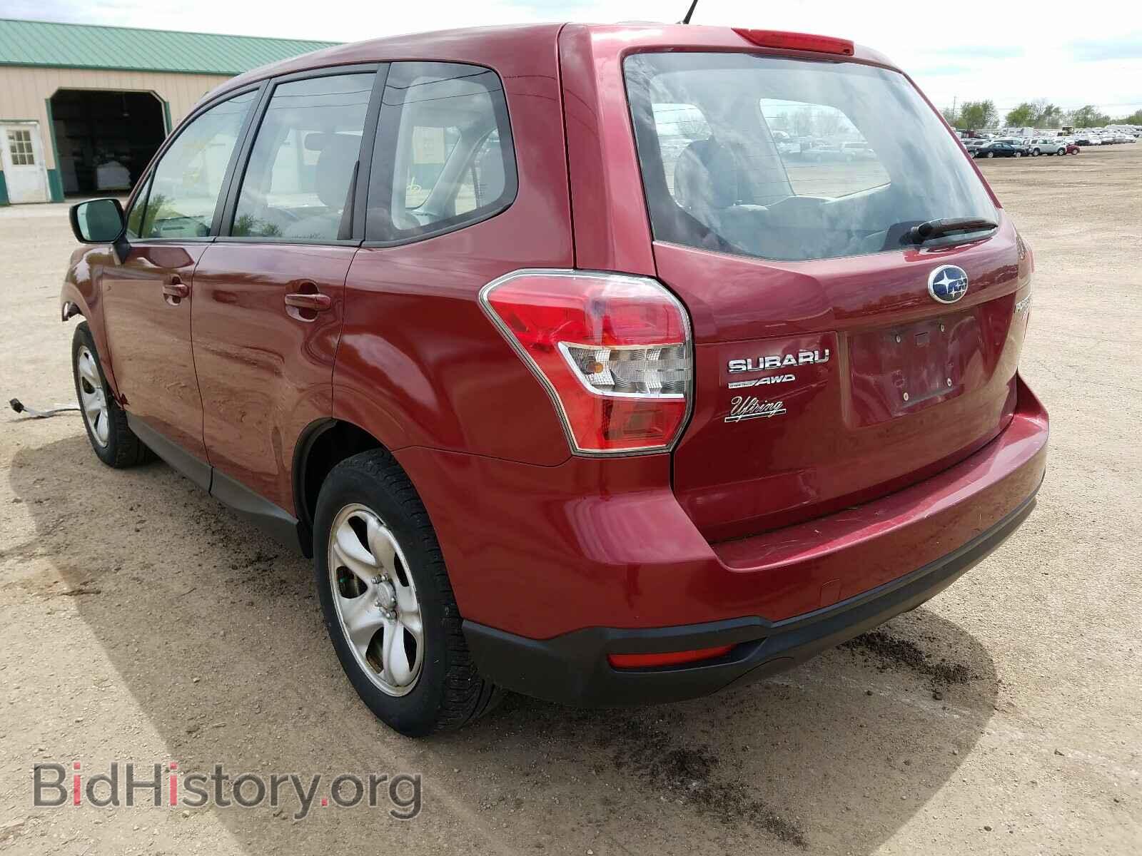 2014 SUBARU FORESTER - VIN: JF2SJAAC2EH450036 - Фото 3