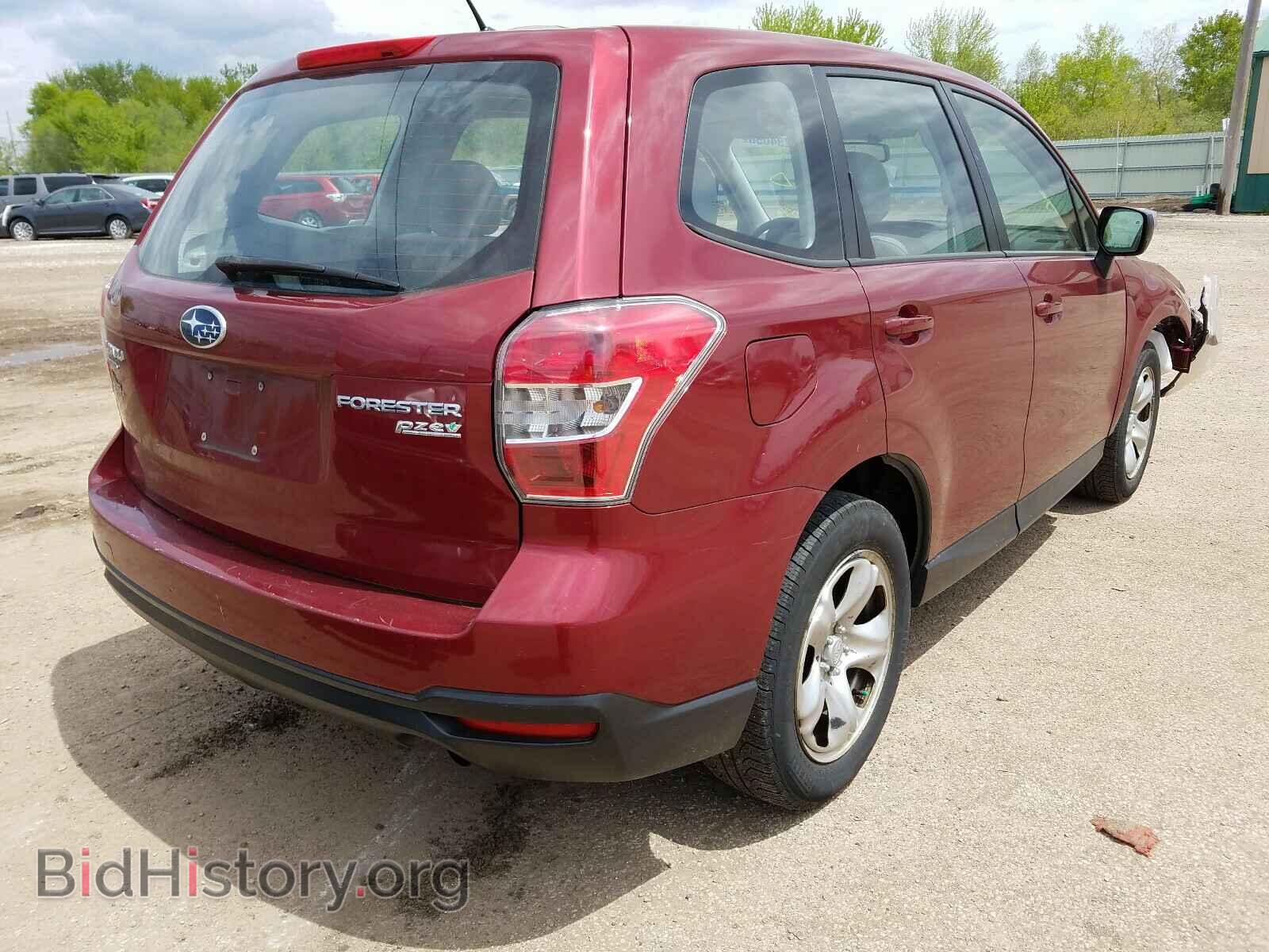2014 SUBARU FORESTER - VIN: JF2SJAAC2EH450036 - Фото 4