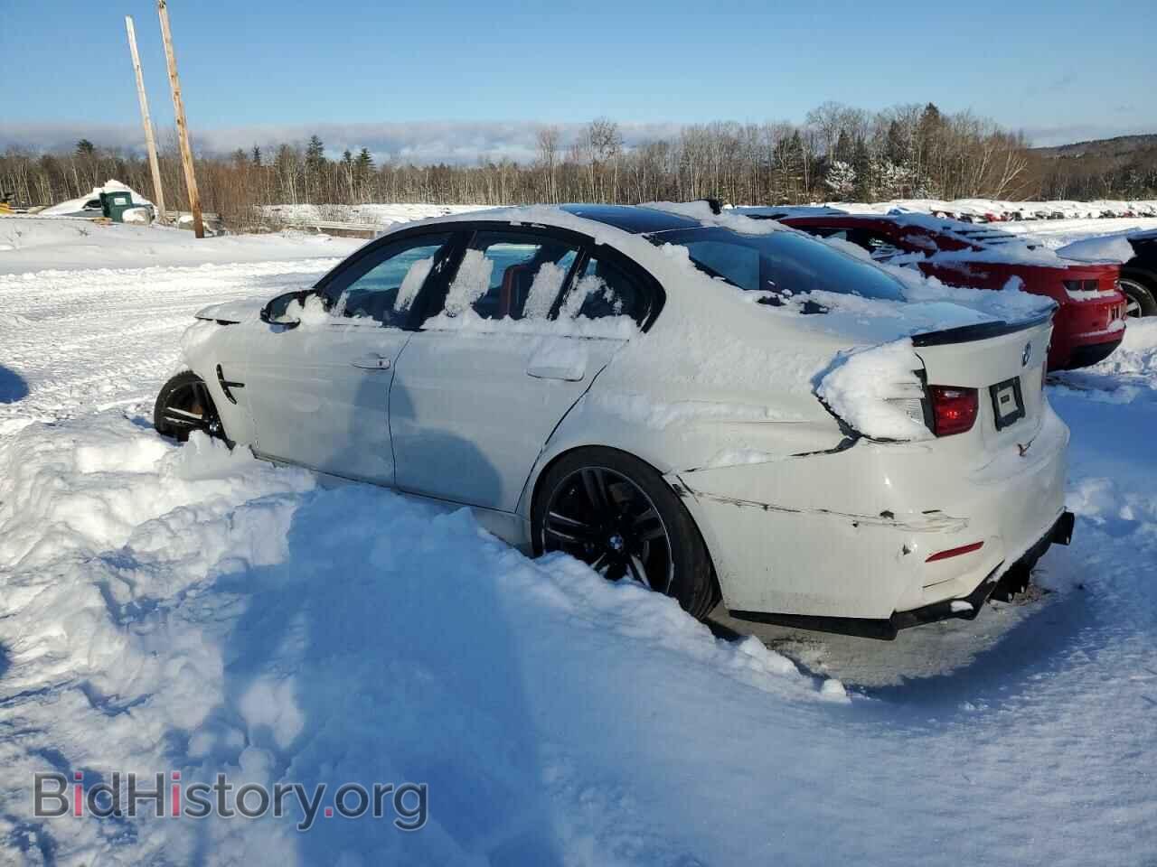 2015 BMW M3 - VIN: WBS3C9C57FP803574 - Фото 2