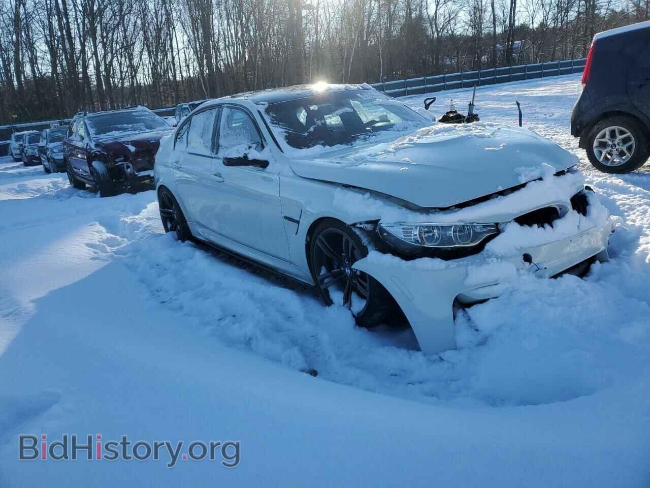 2015 BMW M3 - VIN: WBS3C9C57FP803574 - Фото 4