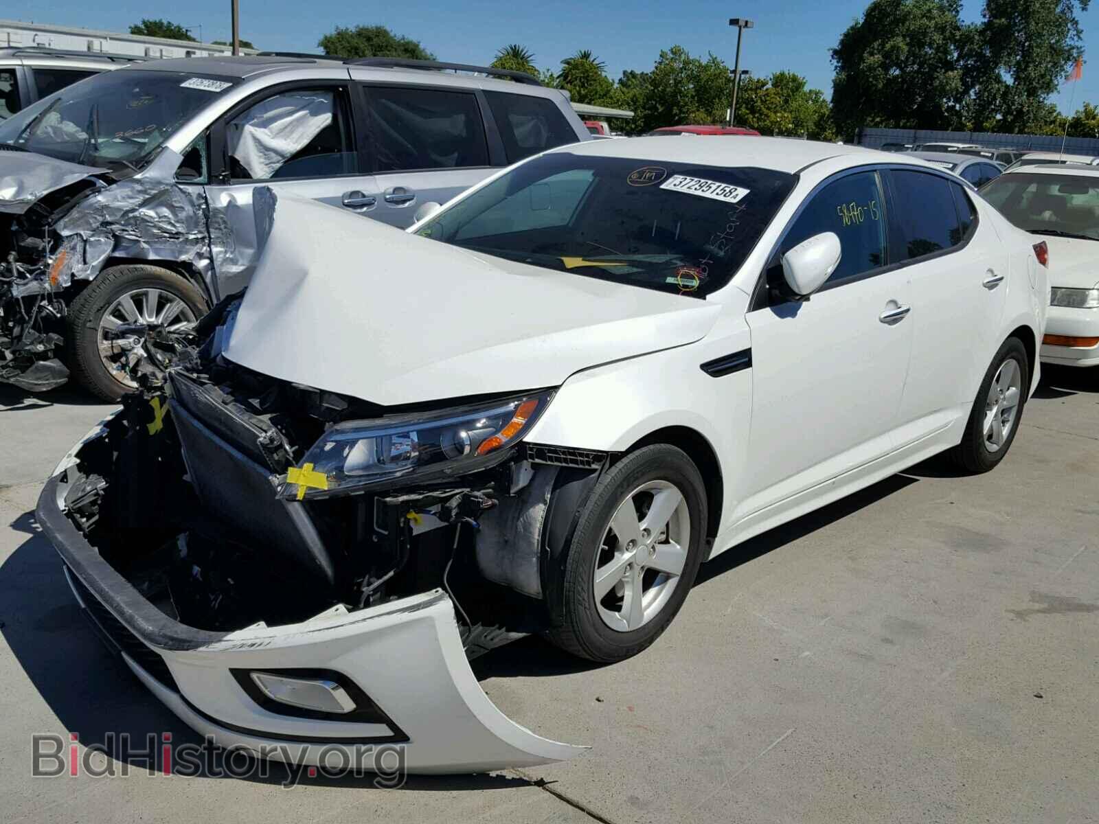 2015 KIA OPTIMA - VIN: KNAGM4A77F5620889 - Фото 2