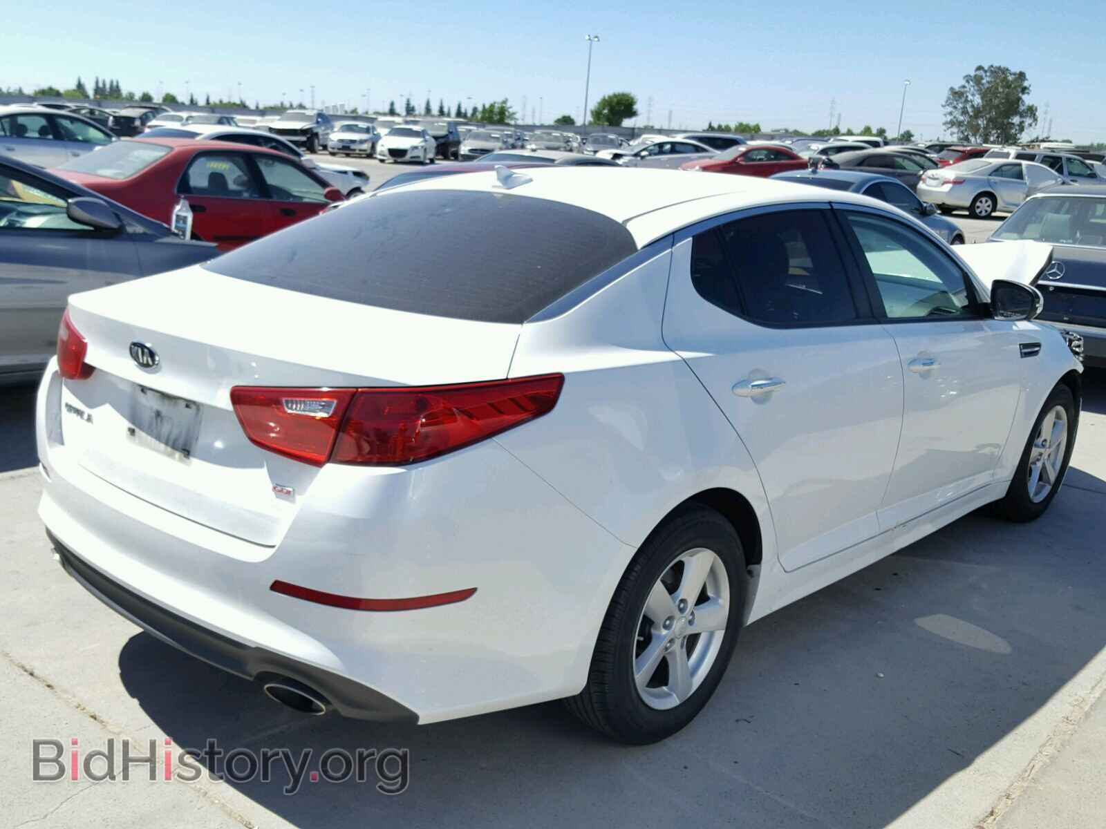 2015 KIA OPTIMA - VIN: KNAGM4A77F5620889 - Фото 4
