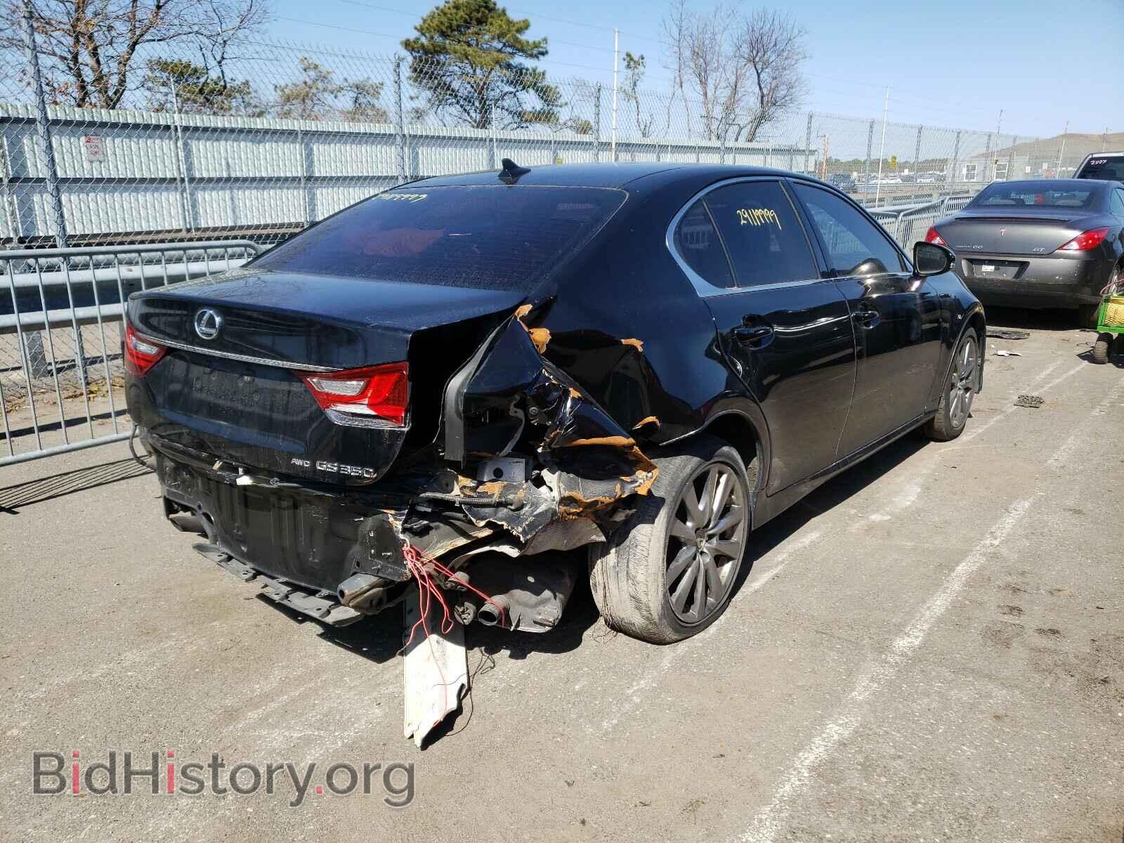 2014 LEXUS GS350 - VIN: JTHCE1BL3E5023485 - Фото 4