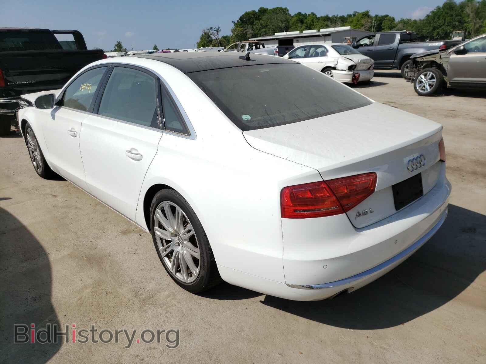 2014 AUDI A8 - VIN: WAURGAFD7EN005299 - Фото 3