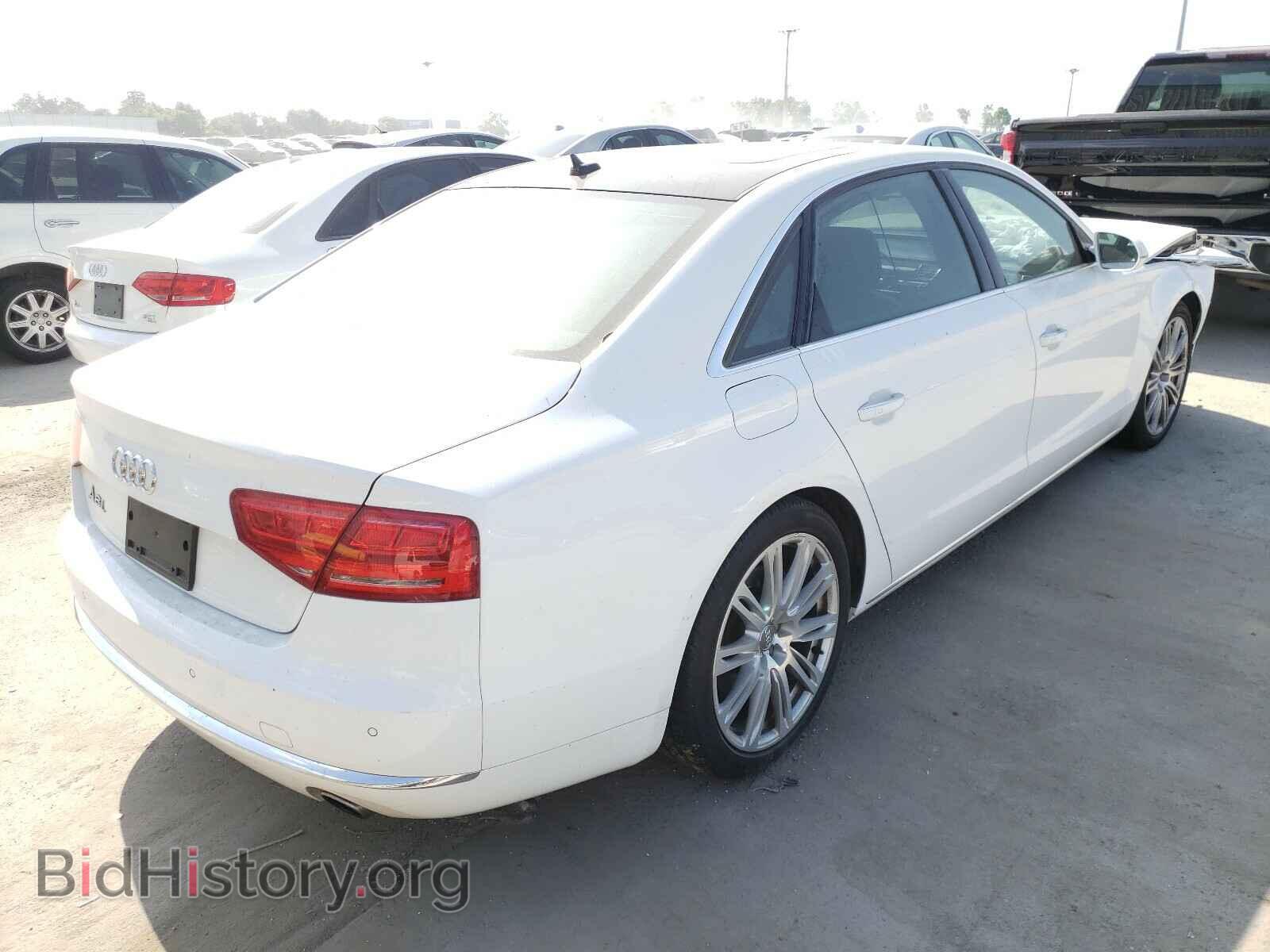 2014 AUDI A8 - VIN: WAURGAFD7EN005299 - Фото 4