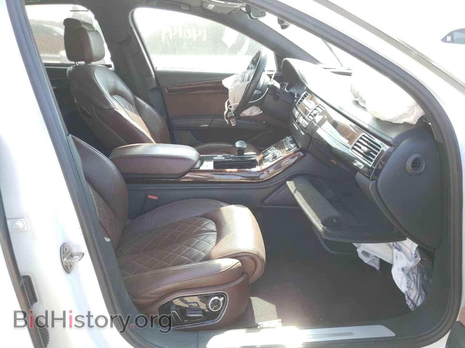 2014 AUDI A8 - VIN: WAURGAFD7EN005299 - Фото 5