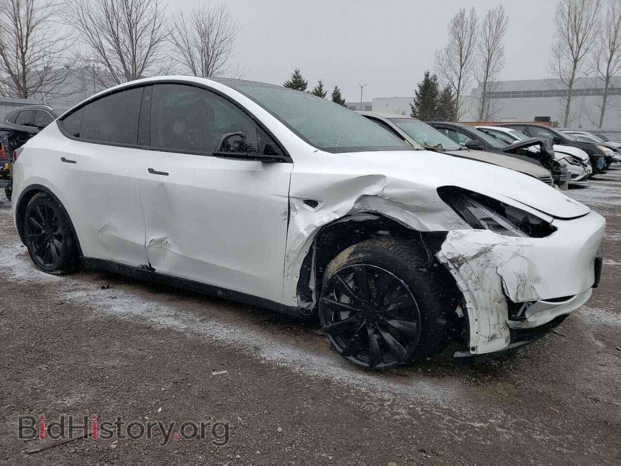 2022 TESLA MODEL Y - VIN: 7SAYGDEE9NF377996 - Фото 4