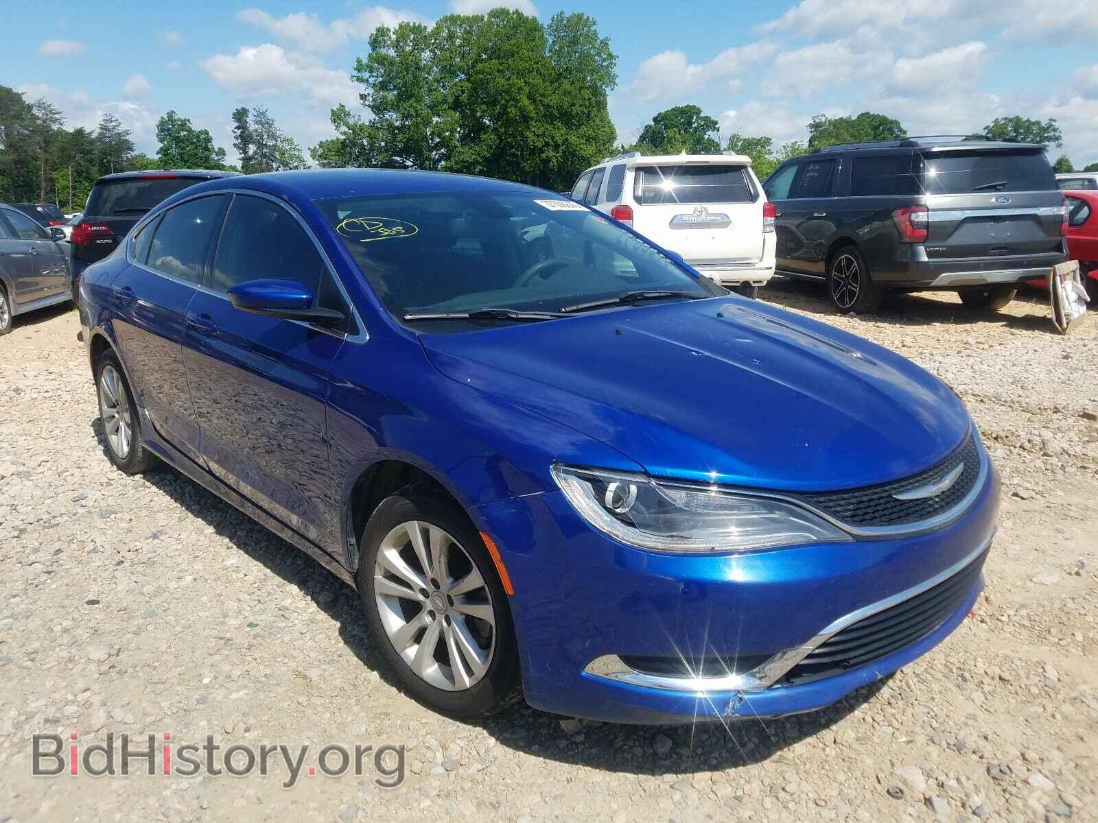 Фотография 1C3CCCAB9FN563263 - CHRYSLER 200 2015