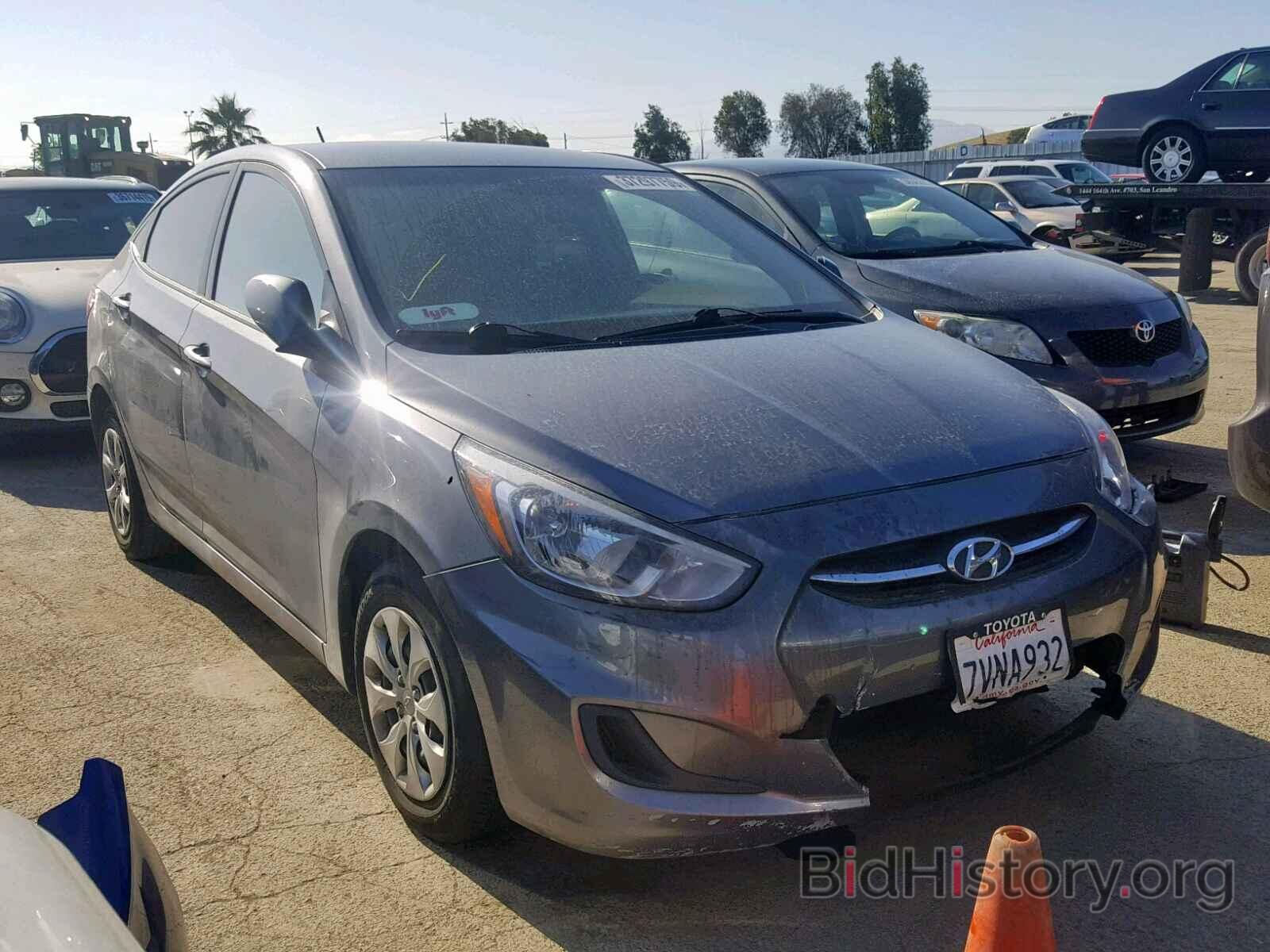 Photo KMHCT4AEXGU948538 - HYUNDAI ACCENT 2016