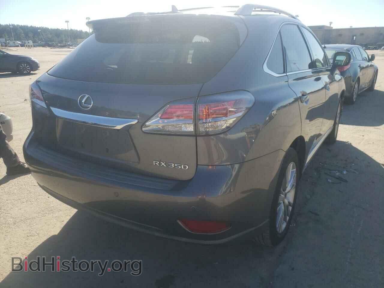 2013 LEXUS RX350 - VIN: 2T2ZK1BA8DC103249 - Фото 4