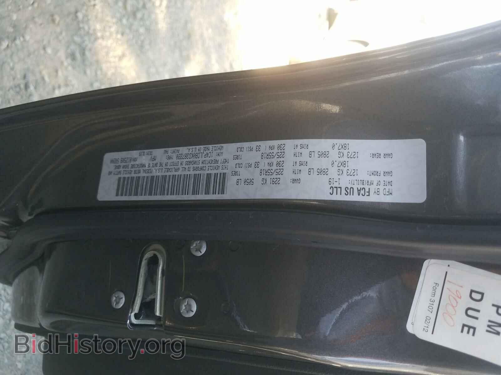 2019 JEEP CHEROKEE - VIN: 1C4PJLDB0KD387220 - Photo 10