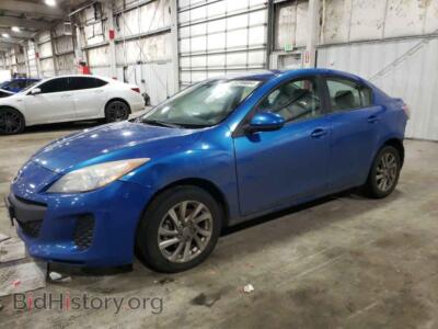 2012 Mazda 3 I, синий — VIN JM1BL1V8XC1675552, Copart