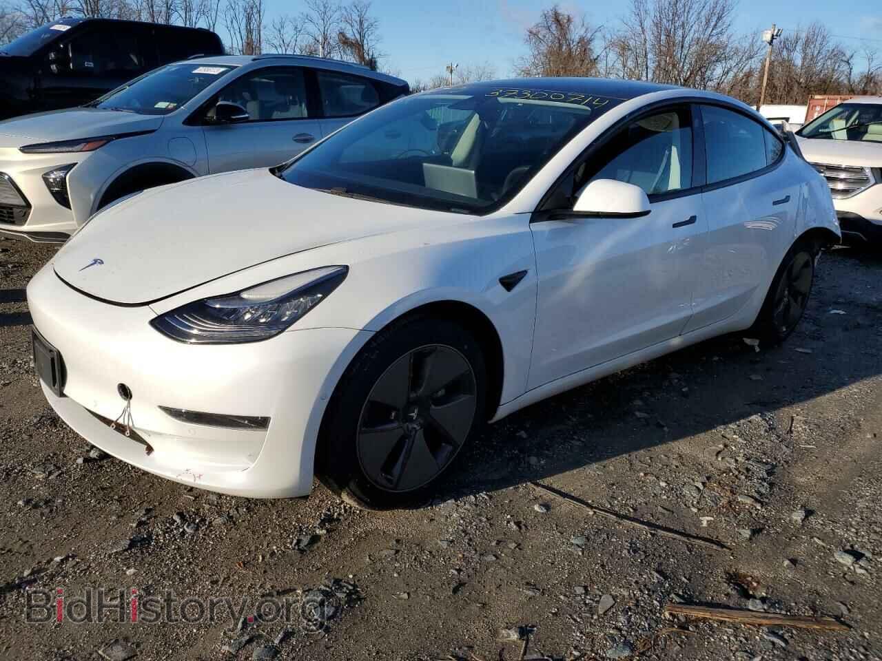 Photo 5YJ3E1EA8MF851458 - TESLA MODEL 3 2021