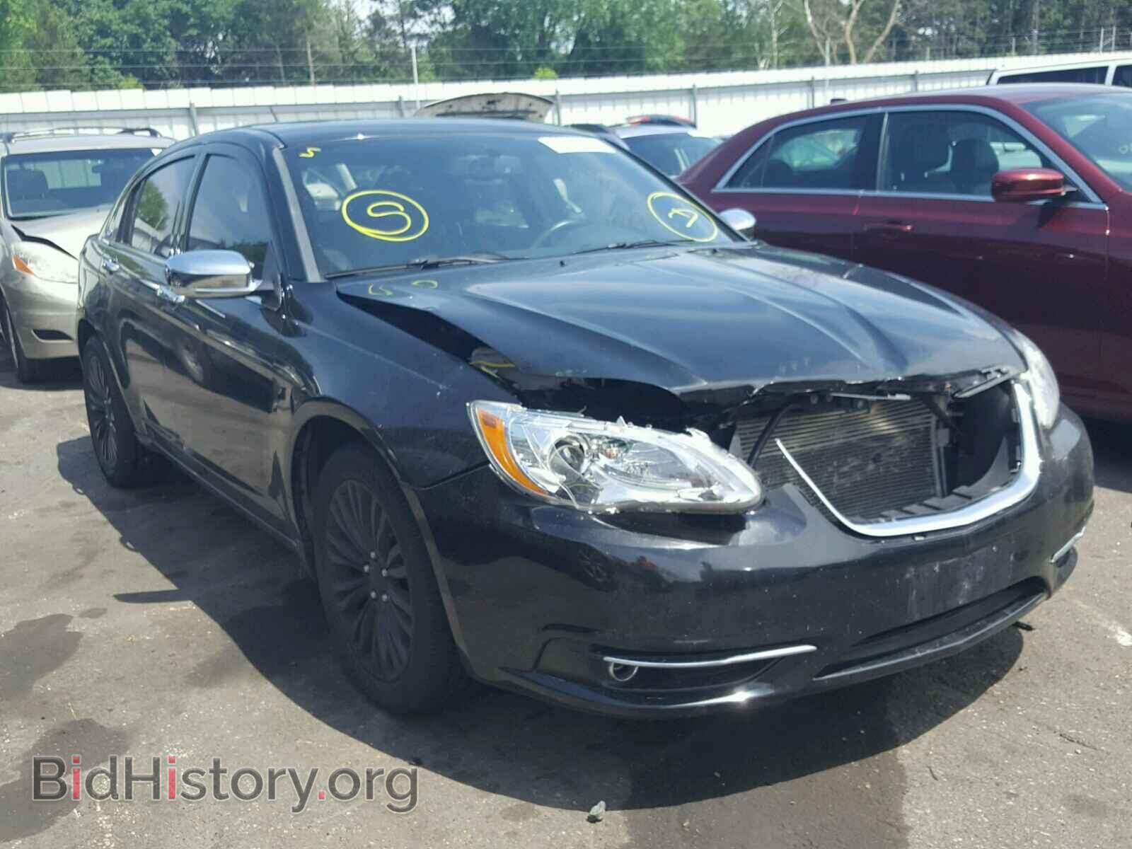 Фотография 1C3CCBCB5CN303266 - CHRYSLER 200 2012