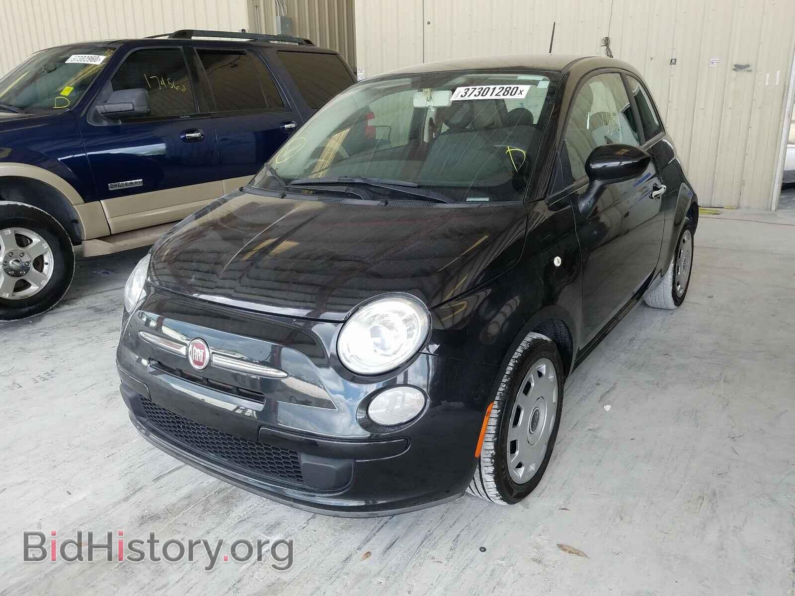 2012 FIAT 500 - VIN: 3C3CFFAR4CT302009 - Фото 2