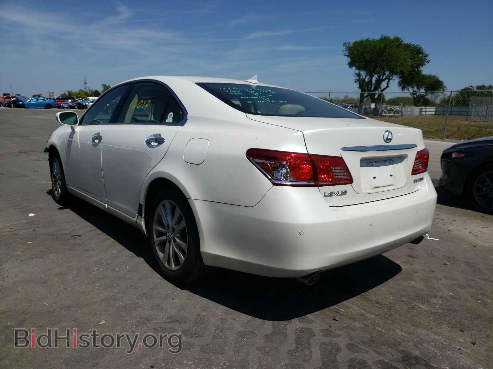 2010 LEXUS ES350 - VIN: JTHBK1EG4A2387607 - Фото 3