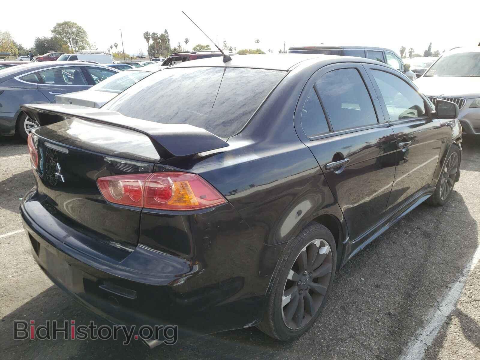 2008 MITSUBISHI LANCER - VIN: JA3AU86U28U023719 - Фото 4