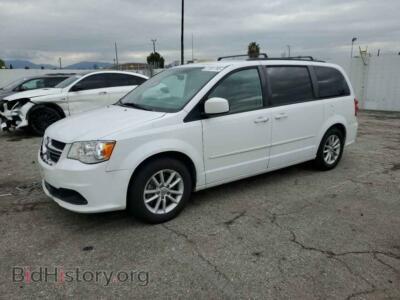 2016 Dodge CARAVAN Grand Cara, белый — VIN 2C4RDGCG9GR181242, Copart