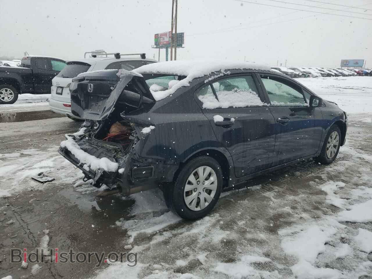 2012 HONDA CIVIC - VIN: 2HGFB2F55CH587073 - Фото 3