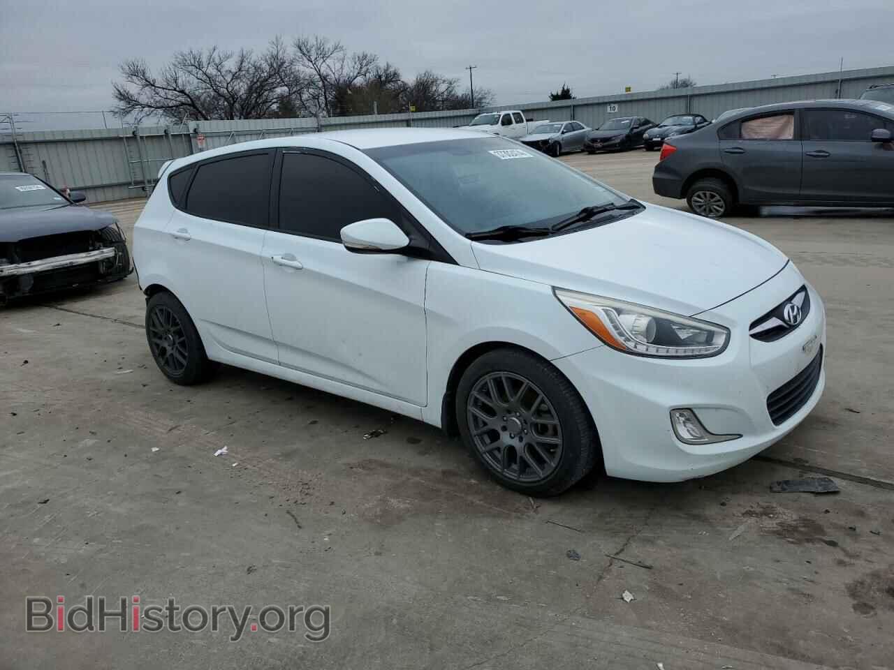 2014 HYUNDAI ACCENT - VIN: KMHCU5AE7EU188987 - Фото 4
