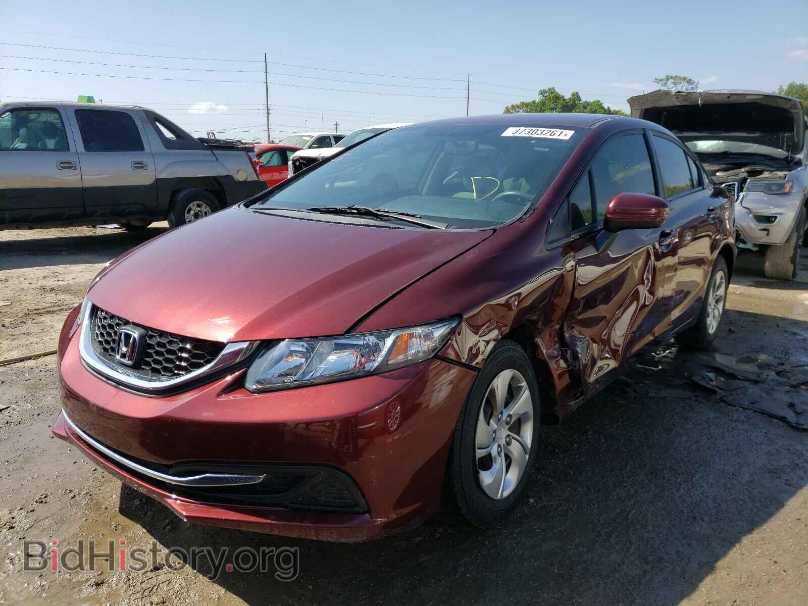 2015 HONDA CIVIC - VIN: 19XFB2F58FE297344 - Фото 2