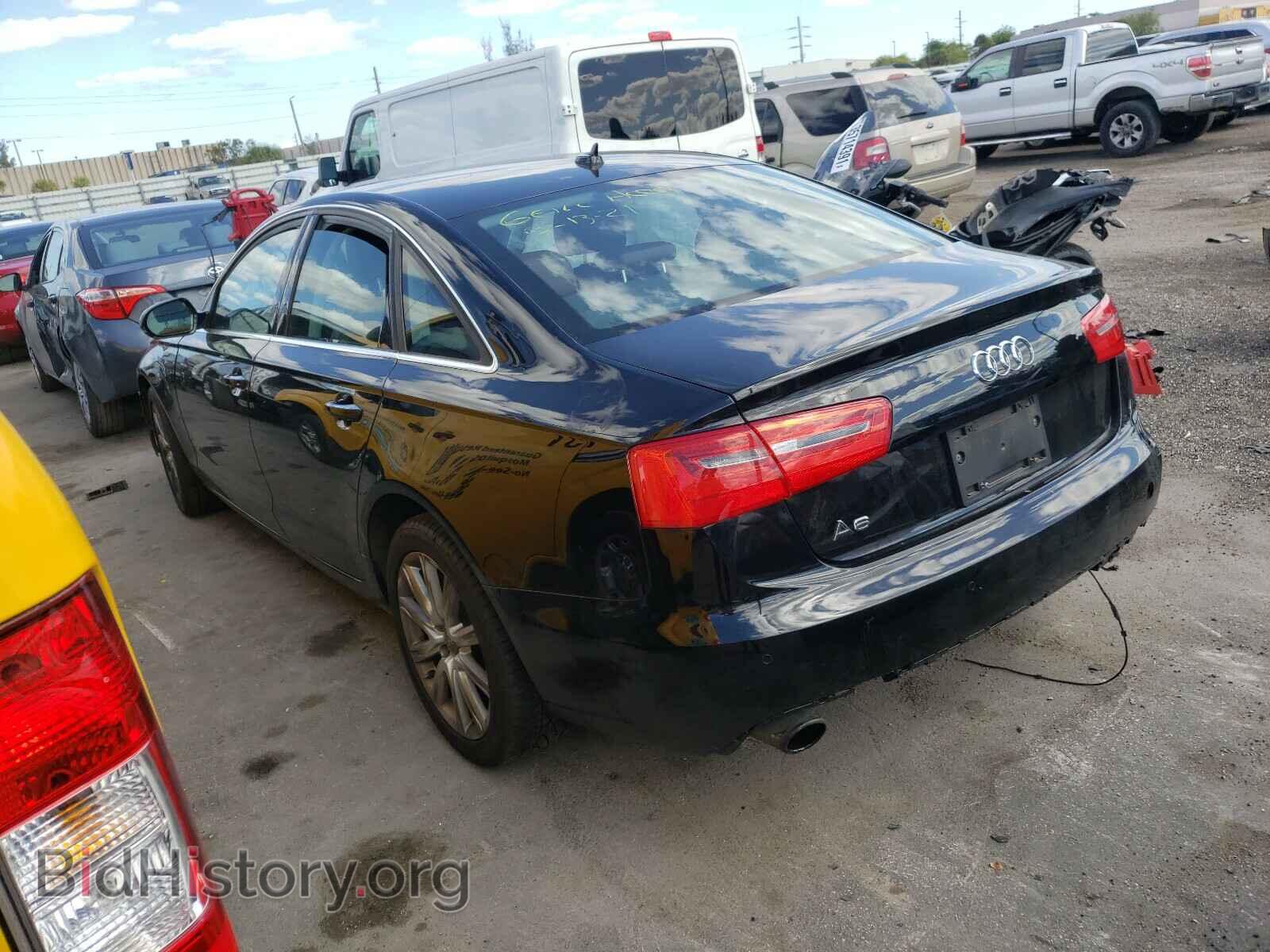 2014 AUDI A6 - VIN: WAUGFAFC9EN095895 - Фото 3