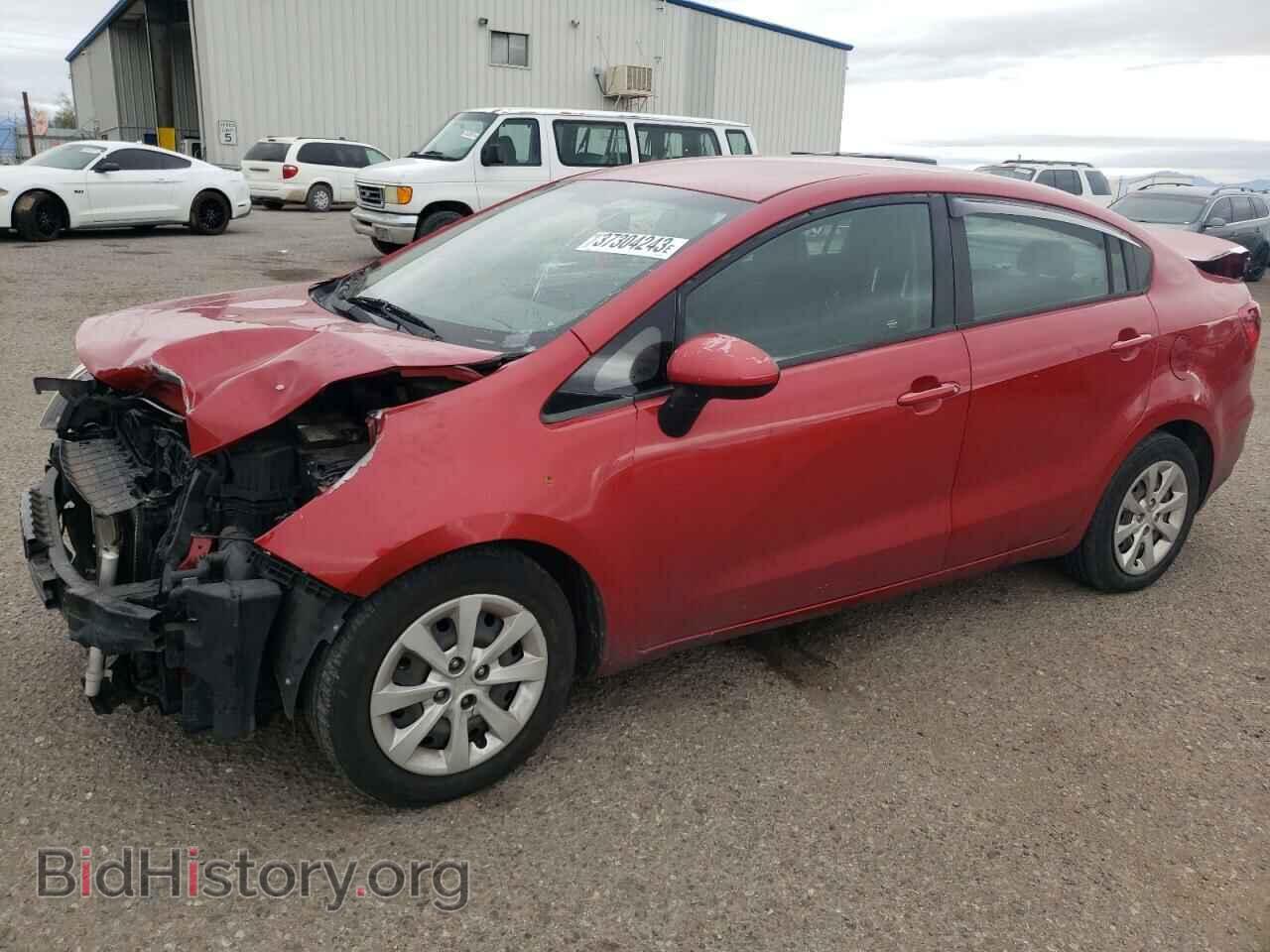 Фотография KNADN4A36G6651382 - KIA RIO 2016