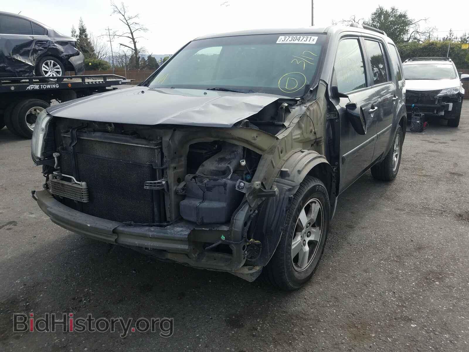 2009 HONDA PILOT - VIN: 5FNYF38419B000601 - Фото 2