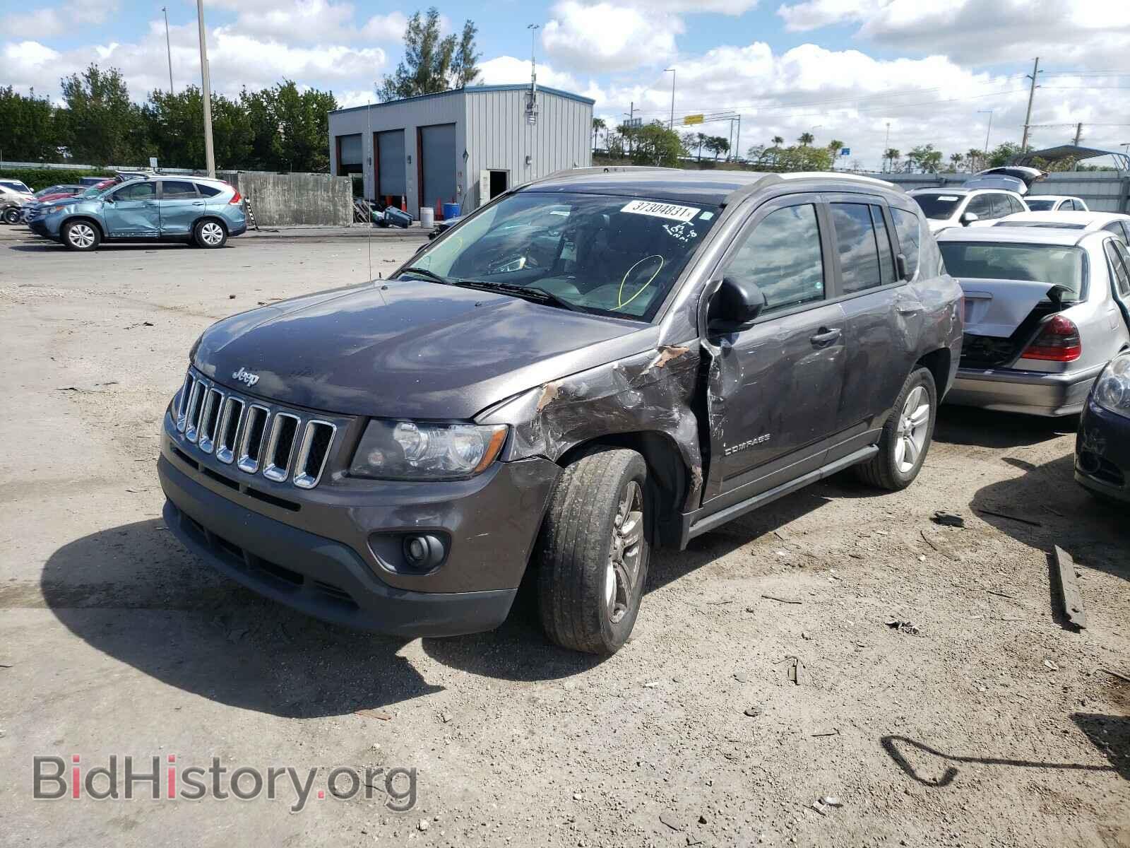 2016 JEEP COMPASS - VIN: 1C4NJCBA3GD641057 - Фото 2