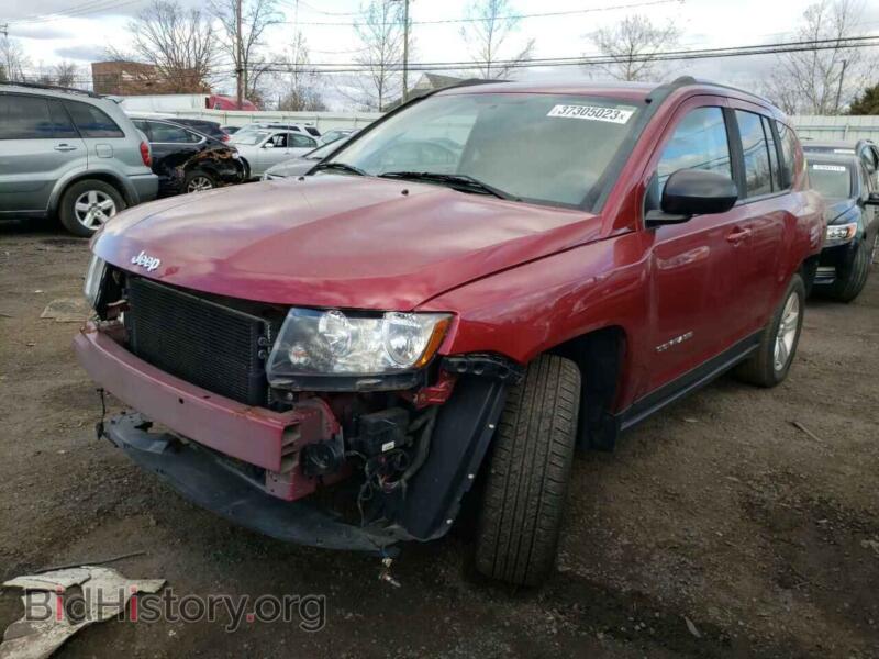 2014 Jeep COMPASS Compass SP (VIN 1C4NJDBB2ED774162) — фото 1 из 14, Copart, повреждение: передняя часть