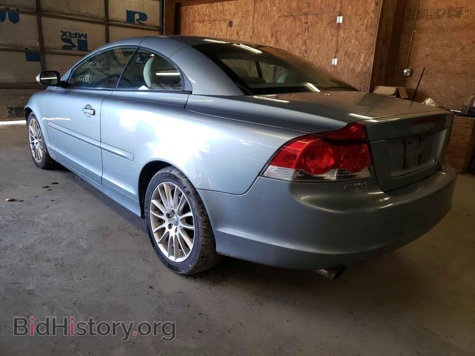 2008 VOLVO C70 - VIN: YV1MC67218J040753 - Фото 3