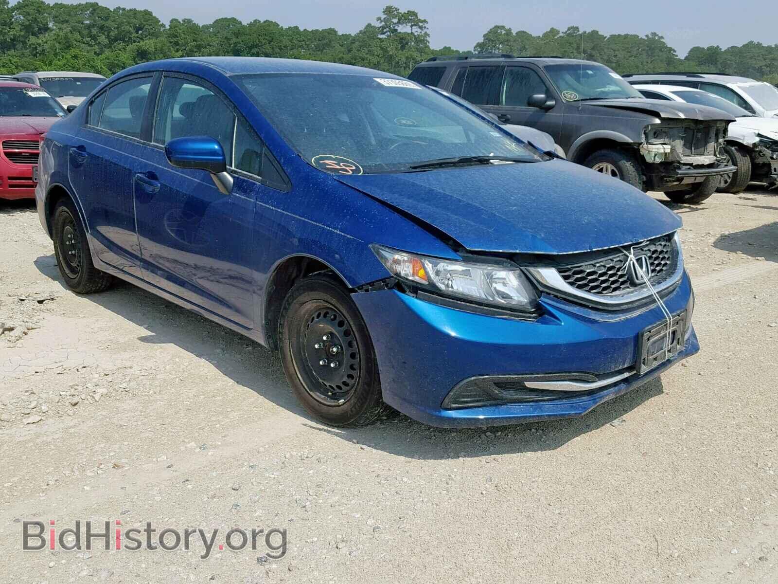 Фотография 19XFB2F54EE077200 - HONDA CIVIC LX 2014