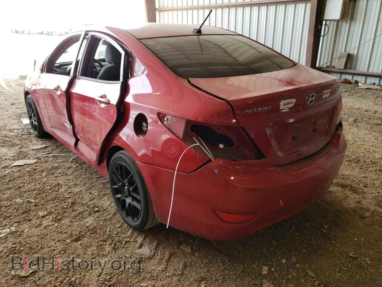2012 HYUNDAI ACCENT - VIN: KMHCU4AE6CU211599 - Фото 3
