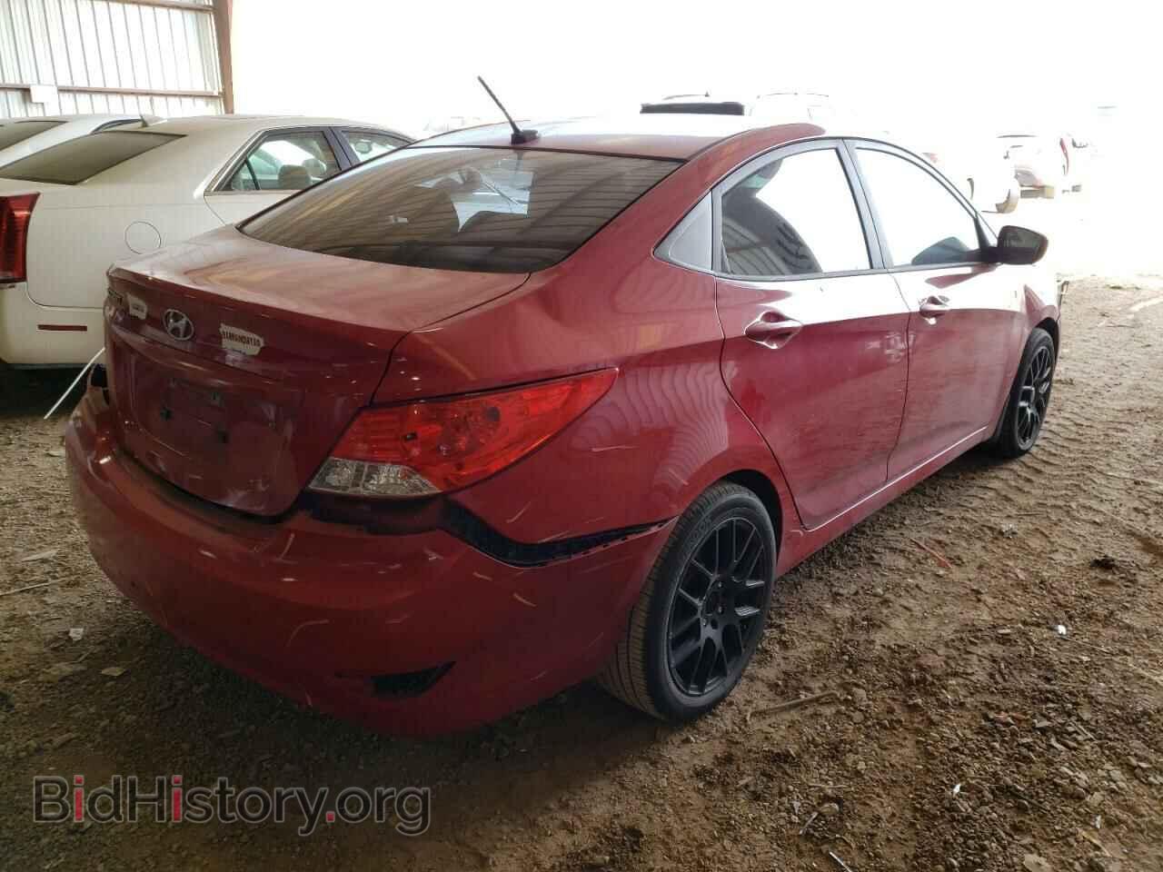 2012 HYUNDAI ACCENT - VIN: KMHCU4AE6CU211599 - Фото 4