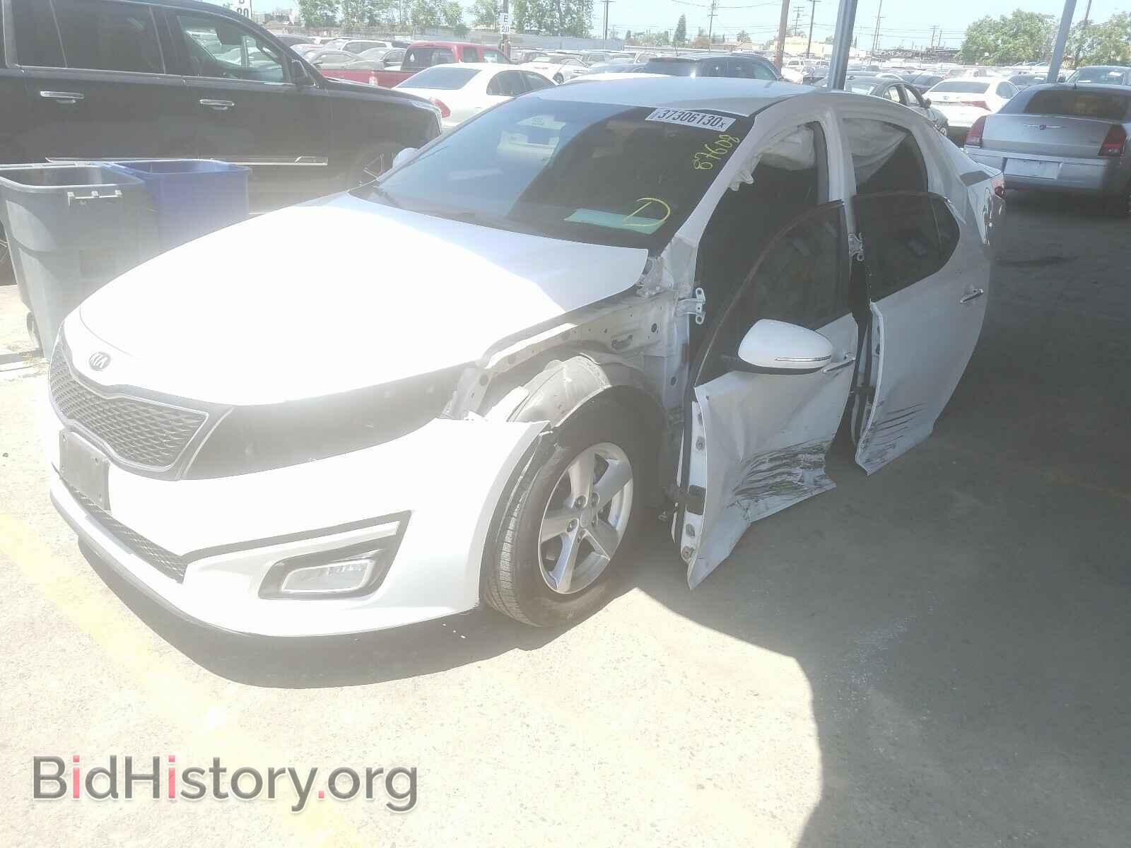 2015 KIA OPTIMA - VIN: KNAGM4A75F5620180 - Photo 2