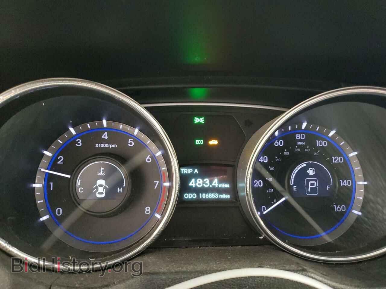 2013 HYUNDAI SONATA - VIN: 5NPEC4AC0DH810055 - Фото 9