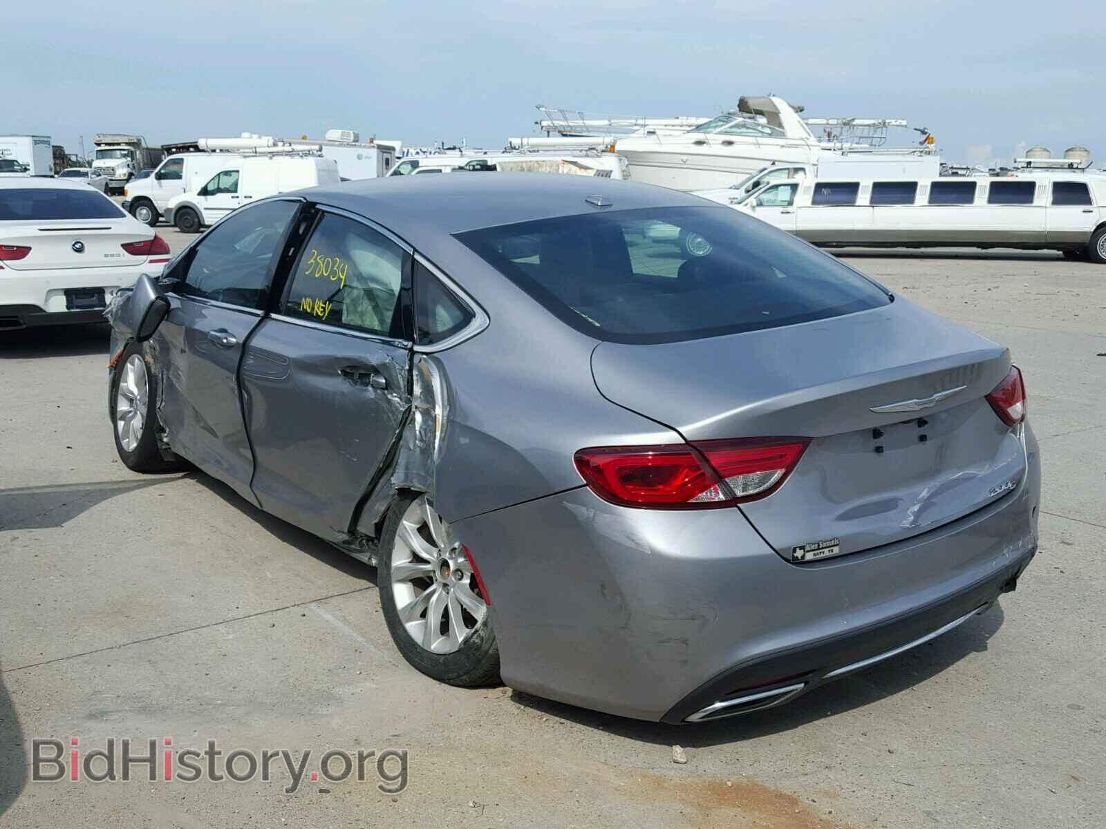 2015 CHRYSLER 200 - VIN: 1C3CCCCG0FN667570 - Фото 3