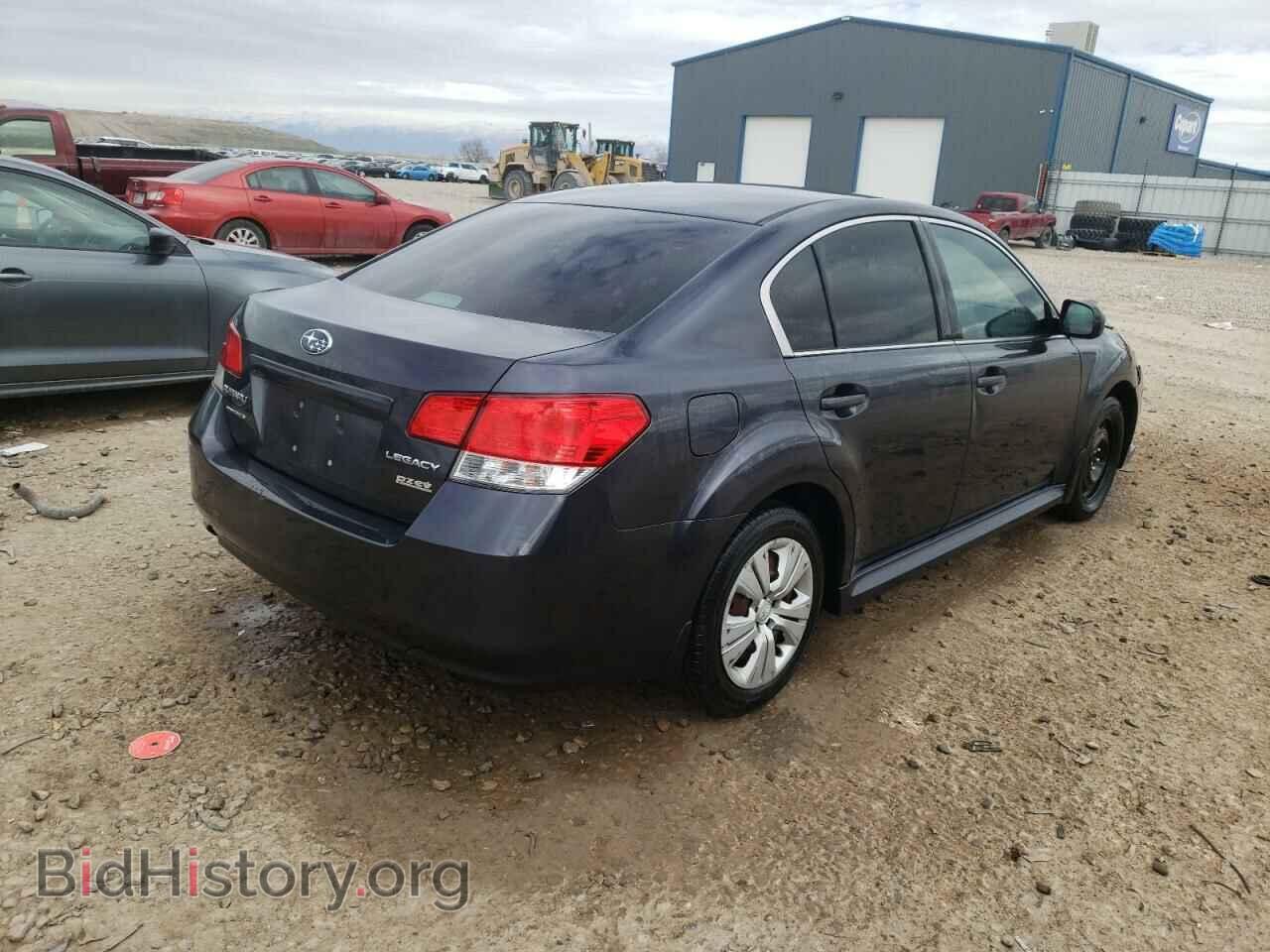 2013 SUBARU LEGACY - VIN: 4S3BMBA67D3011903 - Фото 4