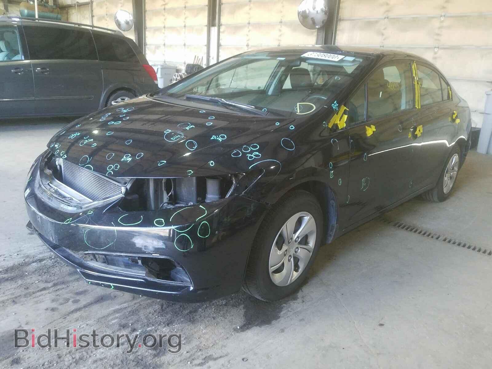 2013 HONDA CIVIC - VIN: 19XFB2F57DE238024 - Фото 2