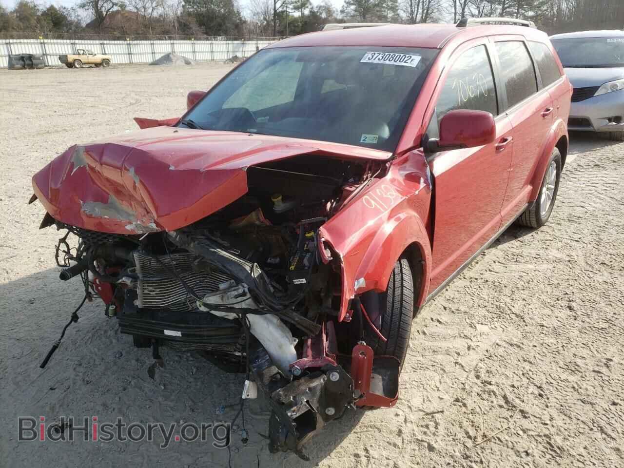 2016 DODGE JOURNEY - VIN: 3C4PDCBB7GT120152 - Фото 2