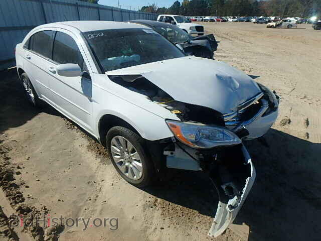Фотография 1C3CCBAB5CN217362 - CHRYSLER 200 2012