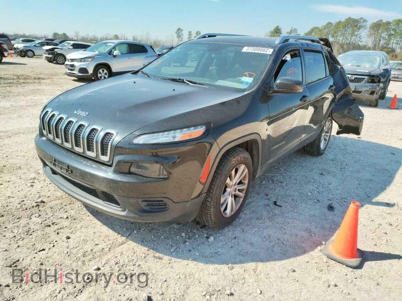 2015 JEEP CHEROKEE - VIN: 1C4PJLAB8FW608061 - Фото 2